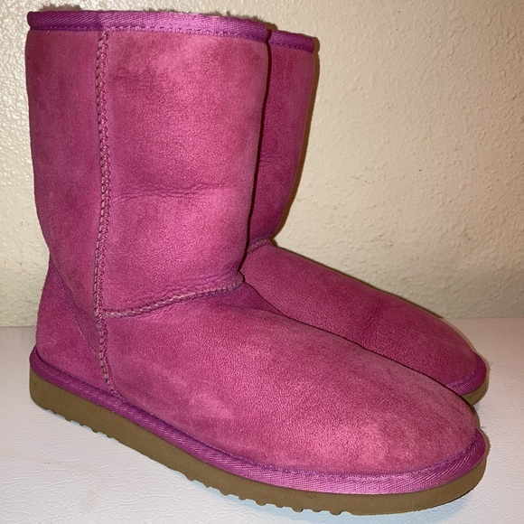 UGG Shoes - New Pink UGG Boots Australia Classic Short Boots